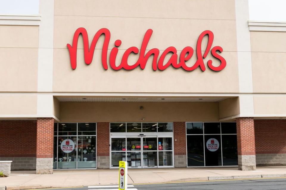 Michaels store in North Brunswick Township, New Jersey...