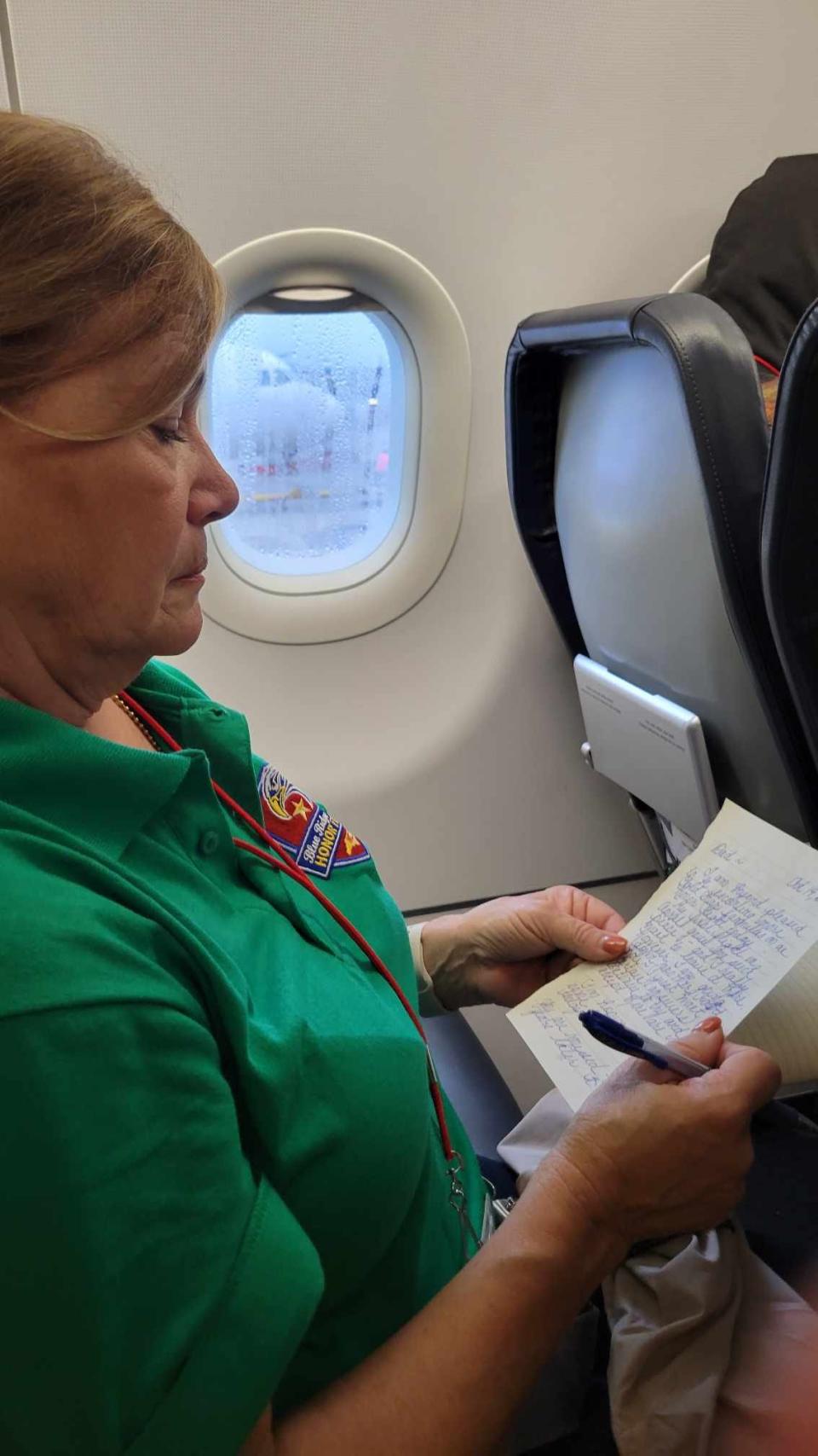 Flat Rock's Lucy Steppe writes a letter to her late father, Capt. John C. Kozuch. His plane went down during the Vietnam War and after 51 years, his remains still haven't been found.