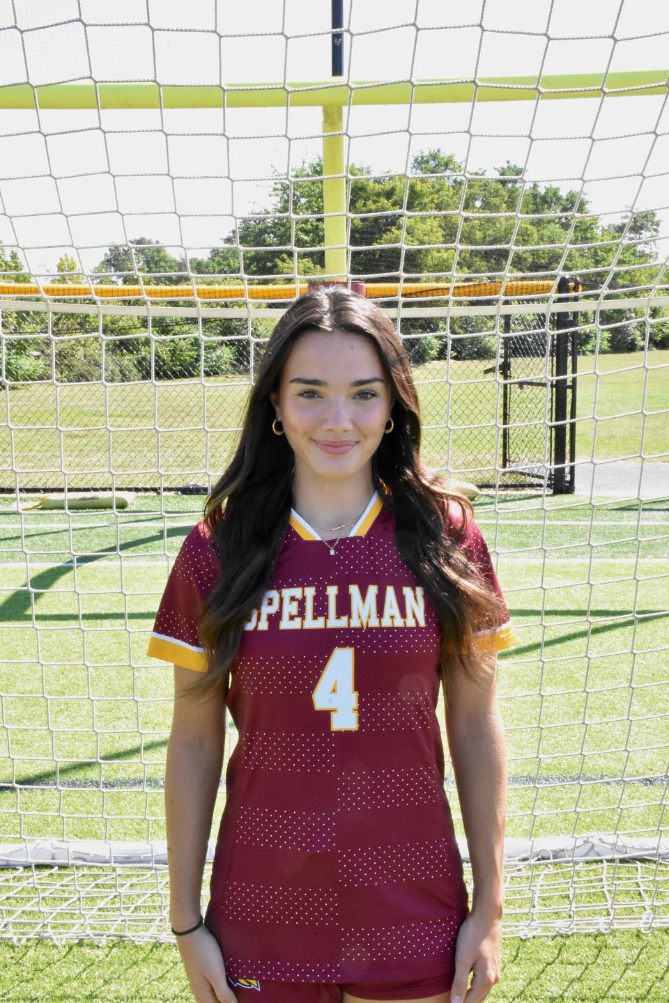Isabella McDonough of Cardinal Spellman has been named to The Patriot Ledger/Enterprise All-Scholastic Girls Soccer Team.