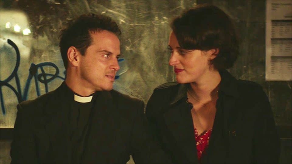 Andrew Scott and Phoebe Waller-Bridge in 'Fleabag'. (Credit: BBC)