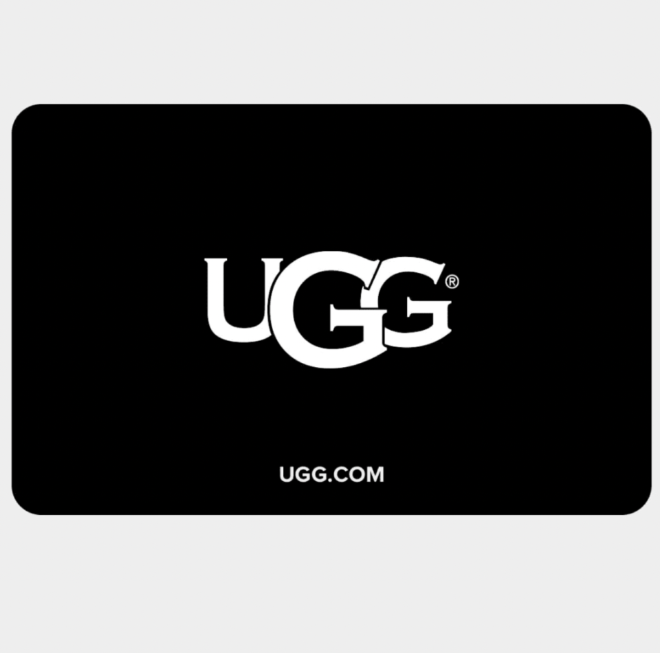 <p><a href="https://go.redirectingat.com?id=74968X1596630&url=https%3A%2F%2Fwww.ugg.com%2Fugg-digital-gift-card%2F737872008291.html&sref=https%3A%2F%2Fwww.esquire.com%2Flifestyle%2Fg41019151%2Fbest-gift-cards-online%2F" rel="nofollow noopener" target="_blank" data-ylk="slk:Shop Now;elm:context_link;itc:0;sec:content-canvas" class="link ">Shop Now</a></p><p>Gift Card</p><p>Ugg</p><p>$75.00</p>