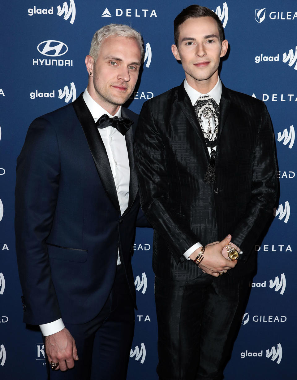 Adam Rippon and Jussi-Pekka Kajaala