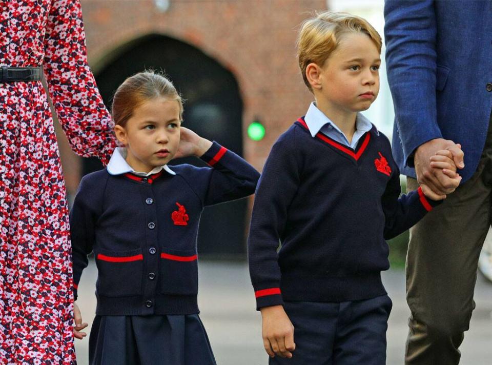 Princess Charlotte, Prince George, School 