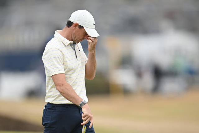 Rory McIlroy let the British Open slip from his fingers. (Stuart Franklin/R&amp;A/R&amp;A via Getty Images)