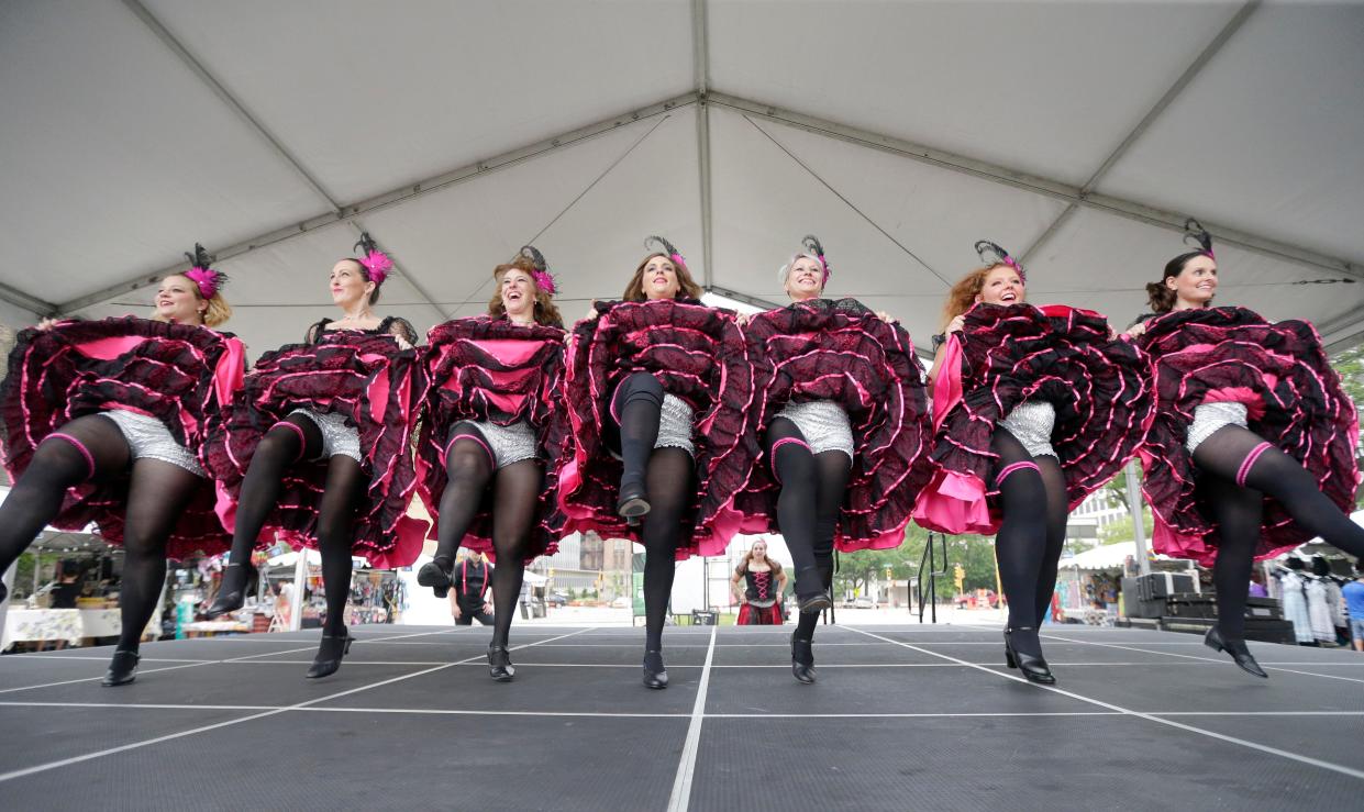 Madam Gigi's Outrageous French Cancan Dancers will be back at this year's Bastille Days street festival in Milwaukee.