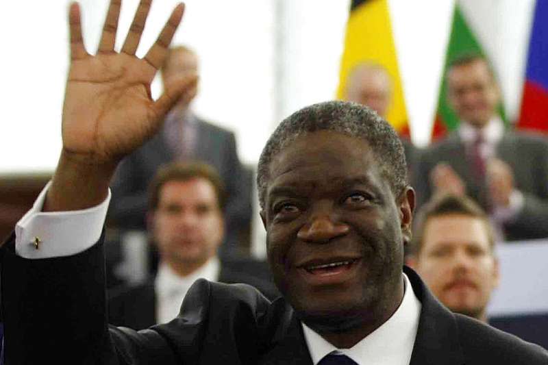 2018年諾貝爾和平獎得主：慕克維格（Denis Mukwege）。（AP）