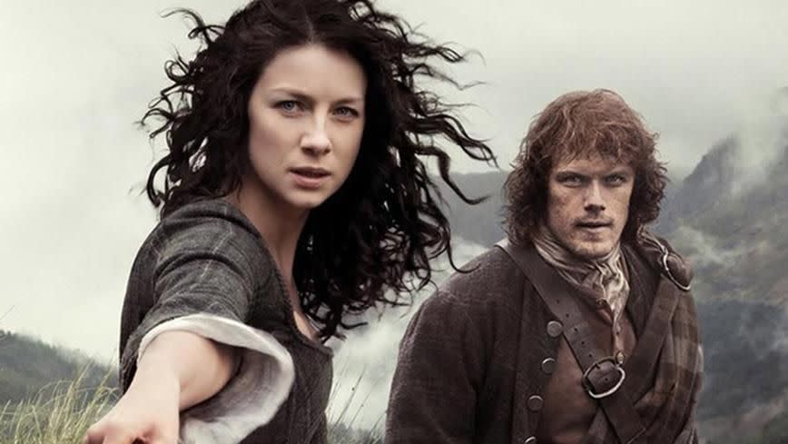 The stars of 'Outlander'. Source: Starz