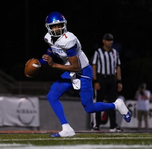 Draylen Ellis got his first start of the season at quarterback for Tennessee State Sautrday night at UT Martin.