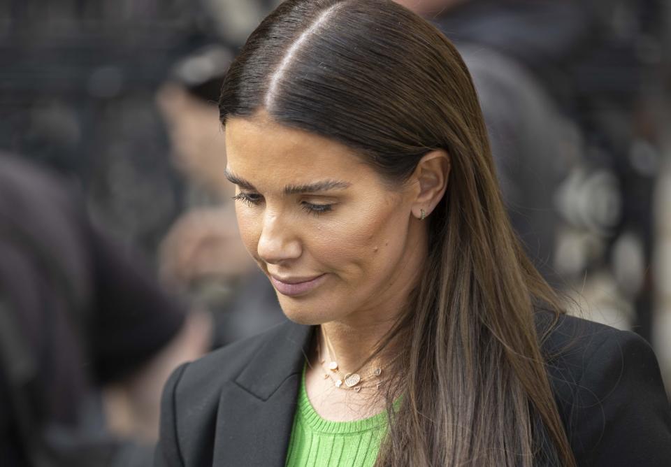 Rebekah Vardy appears at court