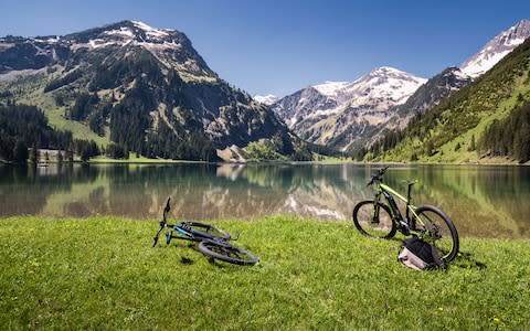 Alps bikes - Credit: getty