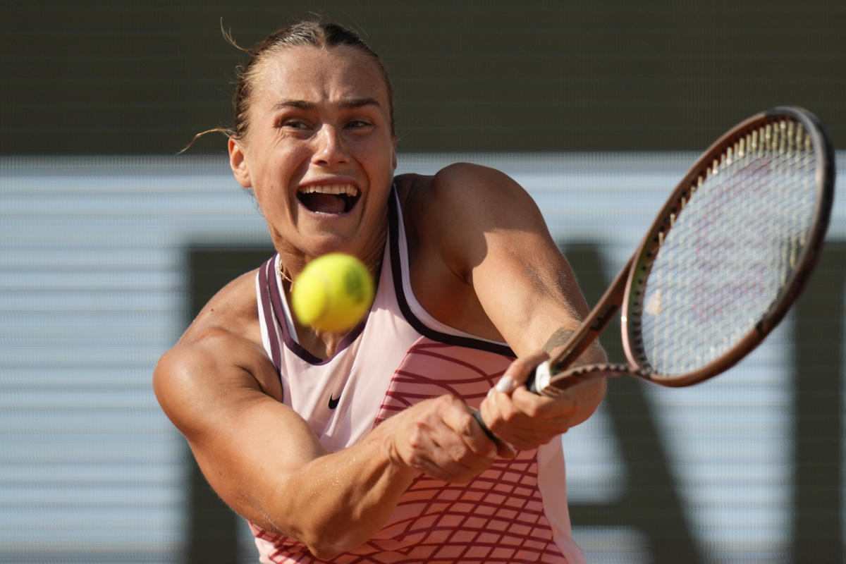 Belarusian Aryna Sabalenka says she wont discuss the Ukraine war while at Wimbledon