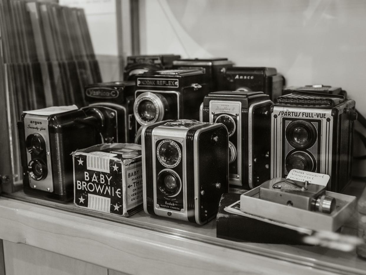 While digital photography reigns supreme, old-school cameras remain steady sellers.