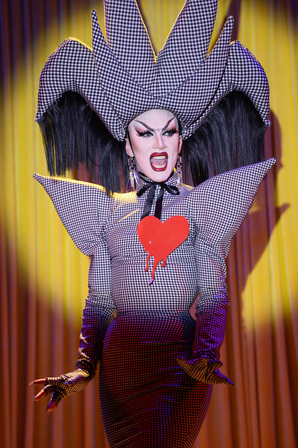 Dragqueen Sasha Velour bei der Runway Show von Opening Ceremony in New York. (Bild: Getty Images)