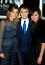 <p>Premiere: Emma Watson, Daniel Radcliffe and Katie Leung at the NY premiere of Warner Bros. Pictures' Harry Potter and the Goblet of Fire - 11/12/2005 Photo: Dimitrios Kambouris, Wireimage.com</p>