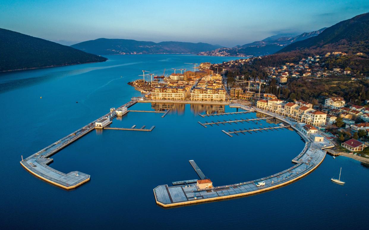 Portonovi will centre on a 238-berth marina - 