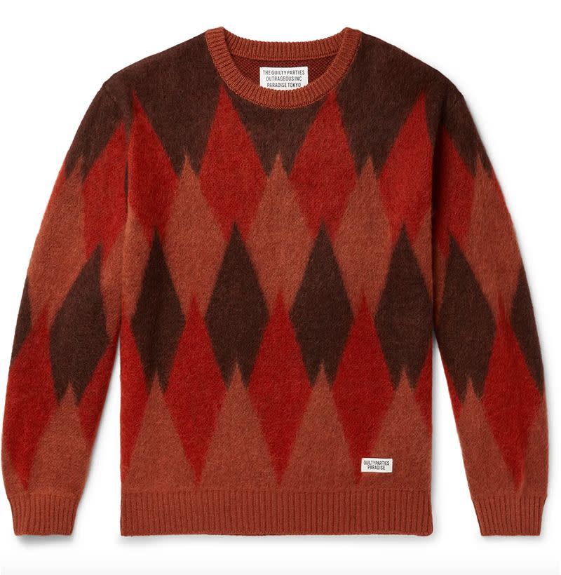 Intarsia-Knit Sweater