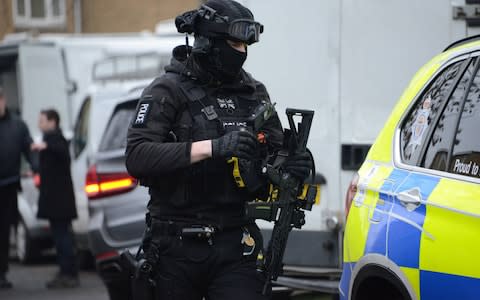 Counter terror police arrested a 33-year-old man after raiding a house in Newcastle  - Credit: NNP