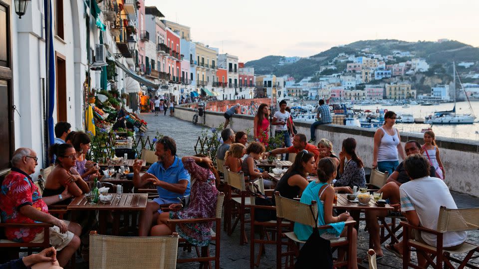 Ponza goes from being 'dead' in winter to packed in summer. - Image Professionals GmbH/Alamy Stock Photo