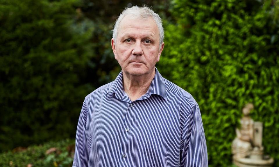 Tony Fitzgerald was barred from seeing his wife, Ann, in April before she died in hospital