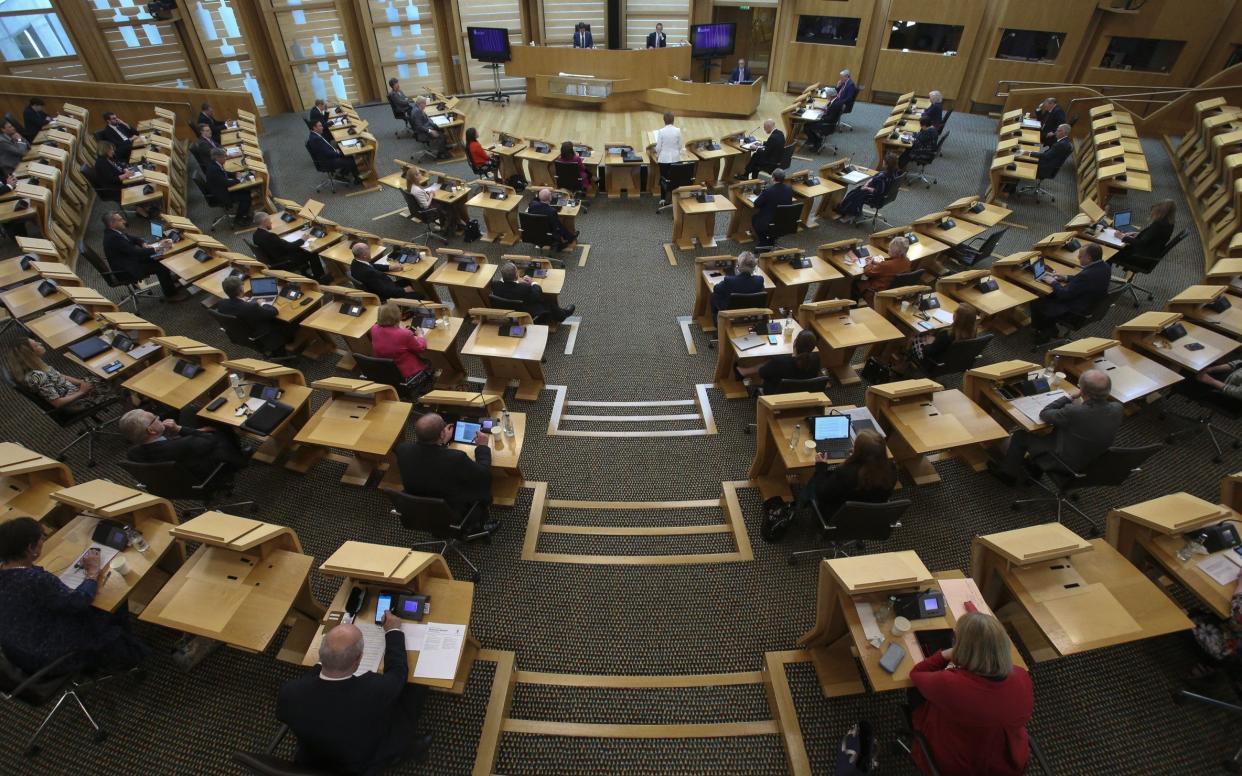 Members of the new party believe by standing on the regional lists they can get more pro-independence MSPs into Holyrood - Getty/Getty 