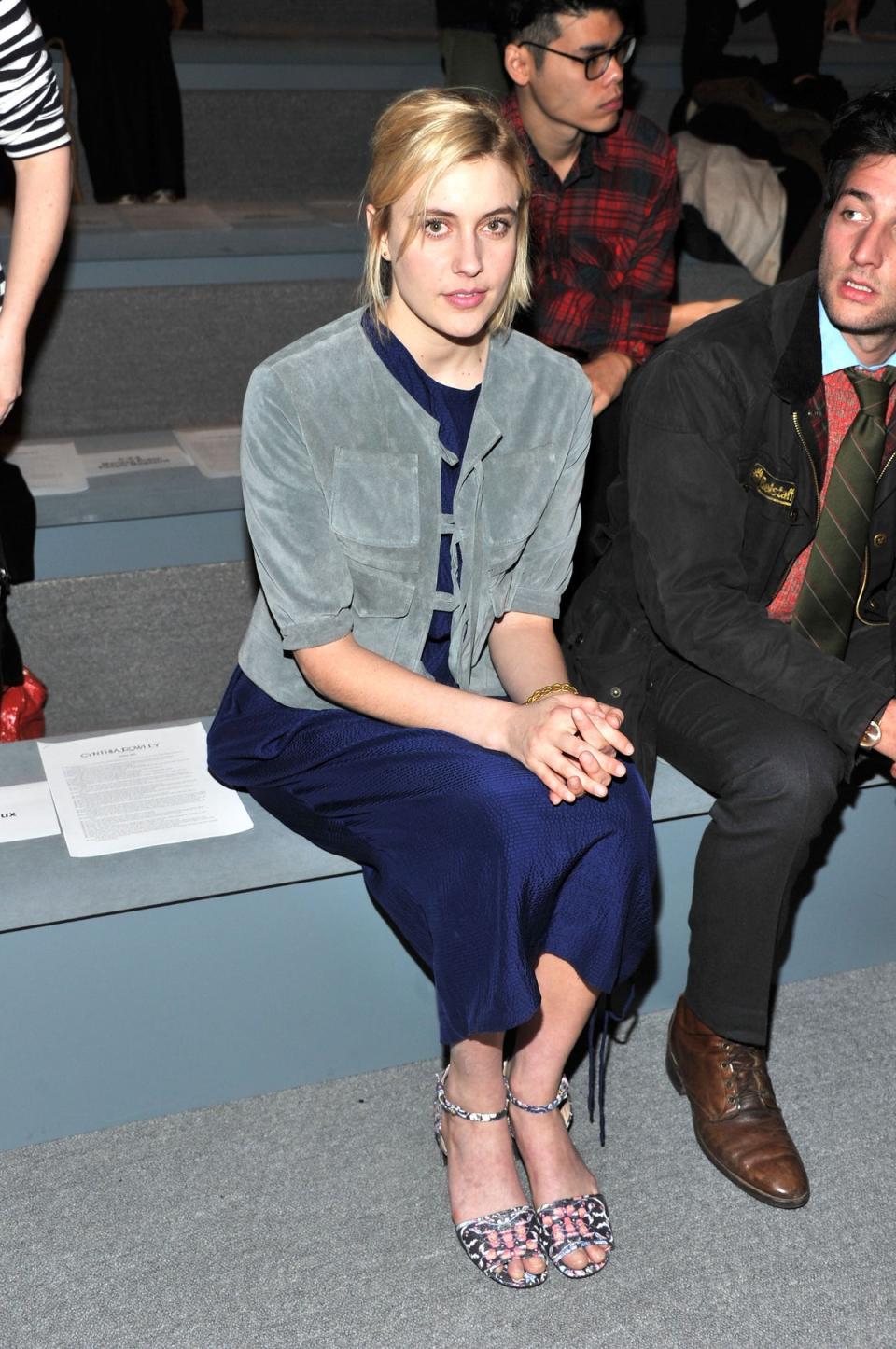 Greta Gerwig at New York Fashion week in 2011 (Getty Images for IMG)