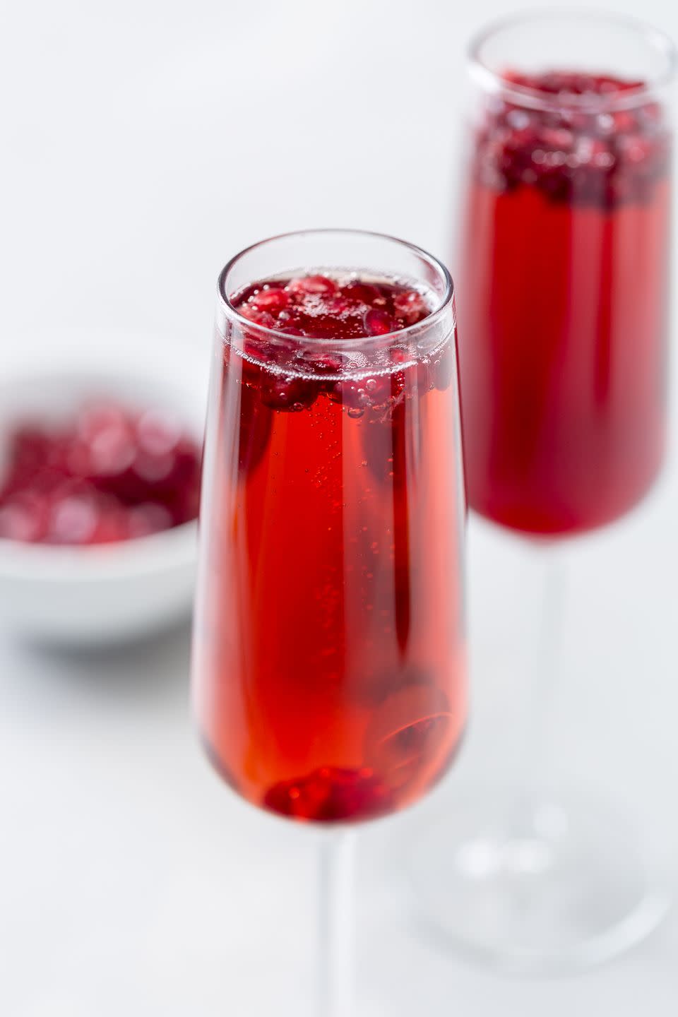 <p>Sweet and slightly tart, these ruby-red mimosas are our favorite festive cocktail pick for any date night or Galentine's Day party. Looking for the top-rated bubbly to use? We've narrowed down the <a href="https://www.delish.com/entertaining/wine/g32081460/best-sparkling-wine/" rel="nofollow noopener" target="_blank" data-ylk="slk:best sparkling wines" class="link ">best sparkling wines</a> for all your mimosa needs.</p><p>Get the <strong><a href="https://www.delish.com/cooking/recipe-ideas/recipes/a46968/pomegranate-mimosas-recipe/" rel="nofollow noopener" target="_blank" data-ylk="slk:Pomegranate Mimosas recipe" class="link ">Pomegranate Mimosas recipe</a></strong>.</p>