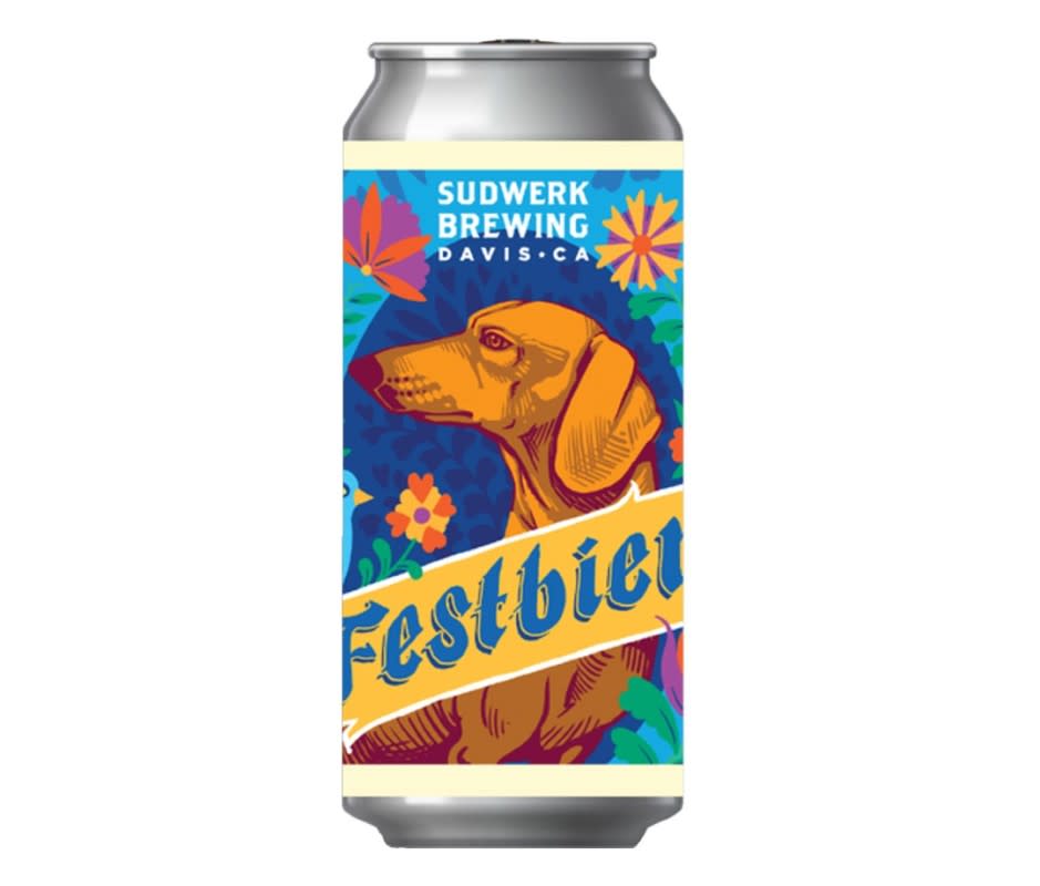 <p><strong>Davis, California</strong></p><p><strong>Style:</strong> Festbier</p><p><a href="https://www.sudwerkbrew.com/" rel="nofollow noopener" target="_blank" data-ylk="slk:Sudwerk;elm:context_link;itc:0;sec:content-canvas" class="link ">Sudwerk</a> has been brewing California lagers since 1989 and the Davis brewery just released its Festbier, complete with sweet dachshund art. Out of the can, the beer is a clear gold color with light aromas of malted grains and honey. You get clean flavors of sweet malted grains and toasted bread.</p><p><strong>ABV:</strong> 6.0%</p>