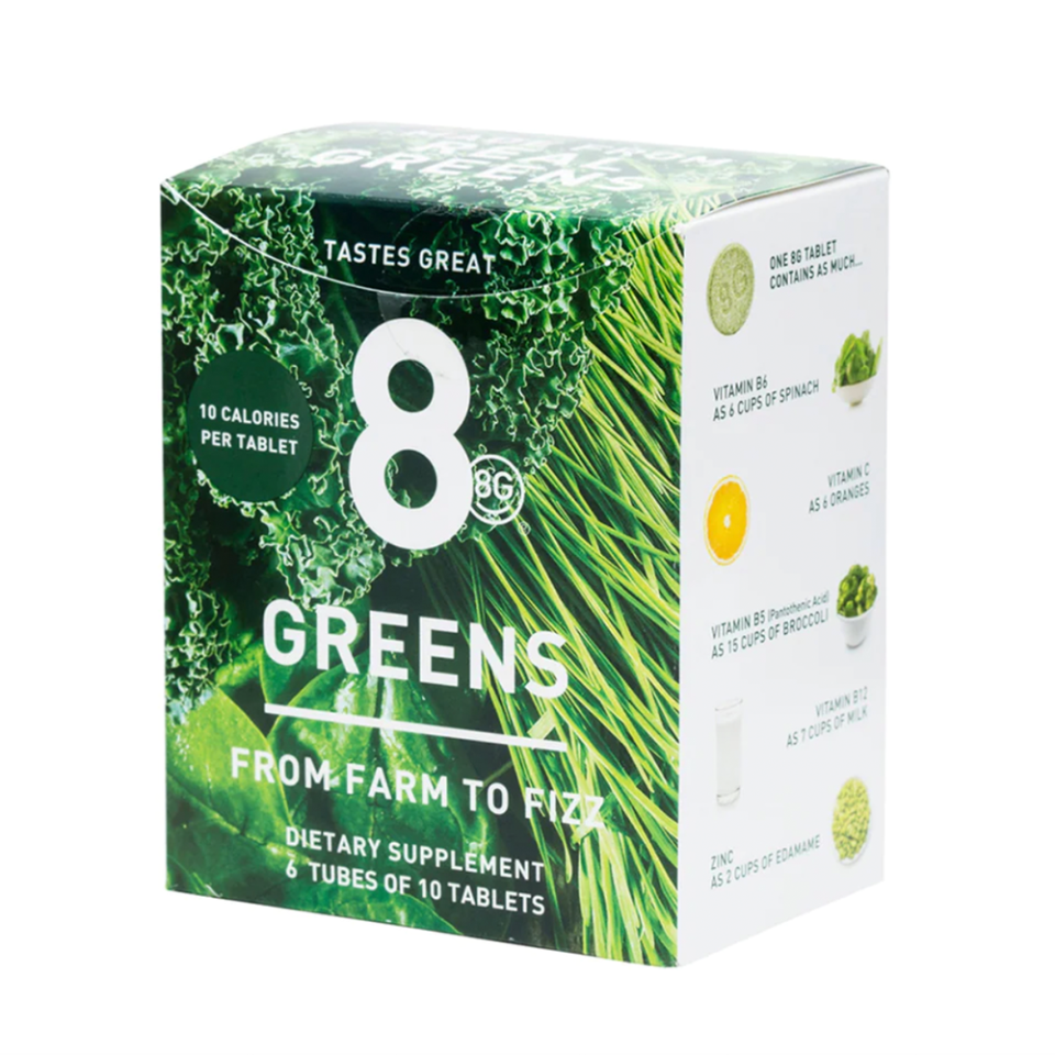 <p><a href="https://go.redirectingat.com?id=74968X1596630&url=https%3A%2F%2Fbluemercury.com%2Fproducts%2F8greens-effervescent-tablet&sref=https%3A%2F%2Fwww.harpersbazaar.com%2Fbeauty%2Fhealth%2Fg23900366%2Fbest-fitness-gifts-ideas%2F" rel="nofollow noopener" target="_blank" data-ylk="slk:Shop Now;elm:context_link;itc:0;sec:content-canvas" class="link ">Shop Now</a></p><p>Effervescent Tablets (6-Pack)</p><p>$78.00</p><span class="copyright">Bluemercury</span>