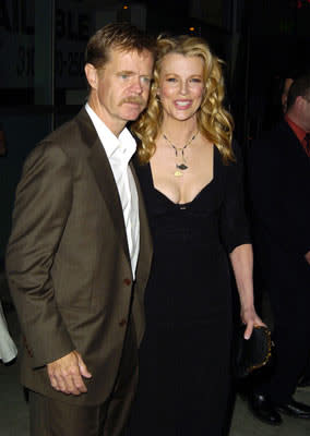 William H. Macy and Kim Basinger at the Hollywood premiere of New Line Cinema's Cellular