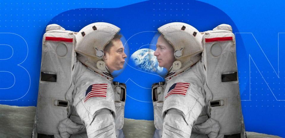 Bezos y Musk quieren colonizar el espacio, pero existen varios retos