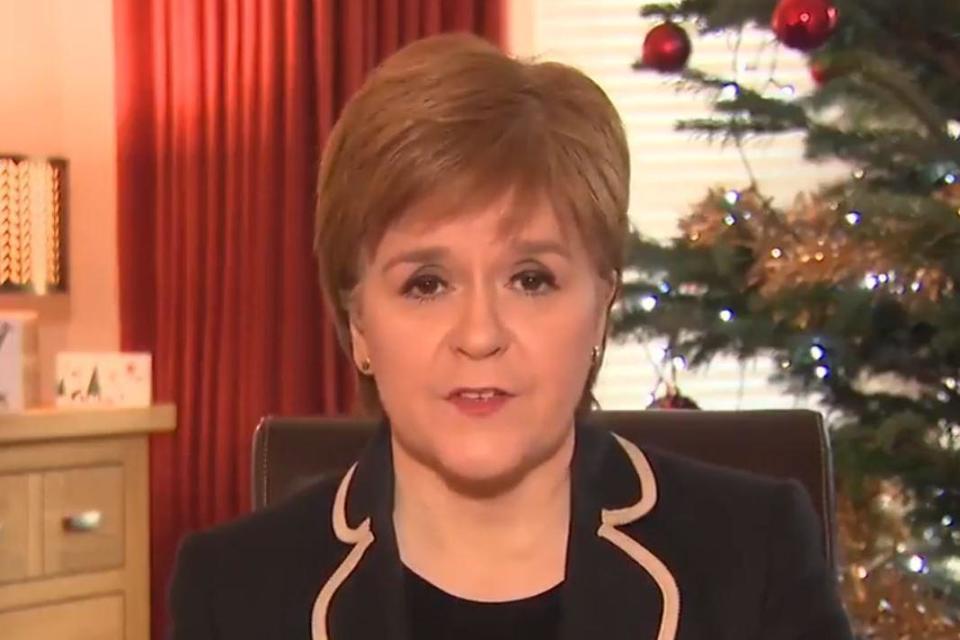 Nicola Sturgeon urged Labour to trigger a confidence vote (Sky News)