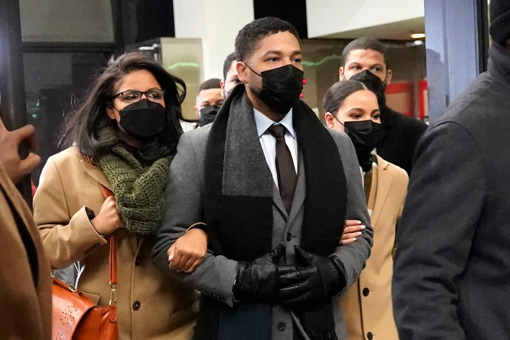 Jussie Smollett Timeline (Copyright 2021 The Associated Press. All rights reserved.)