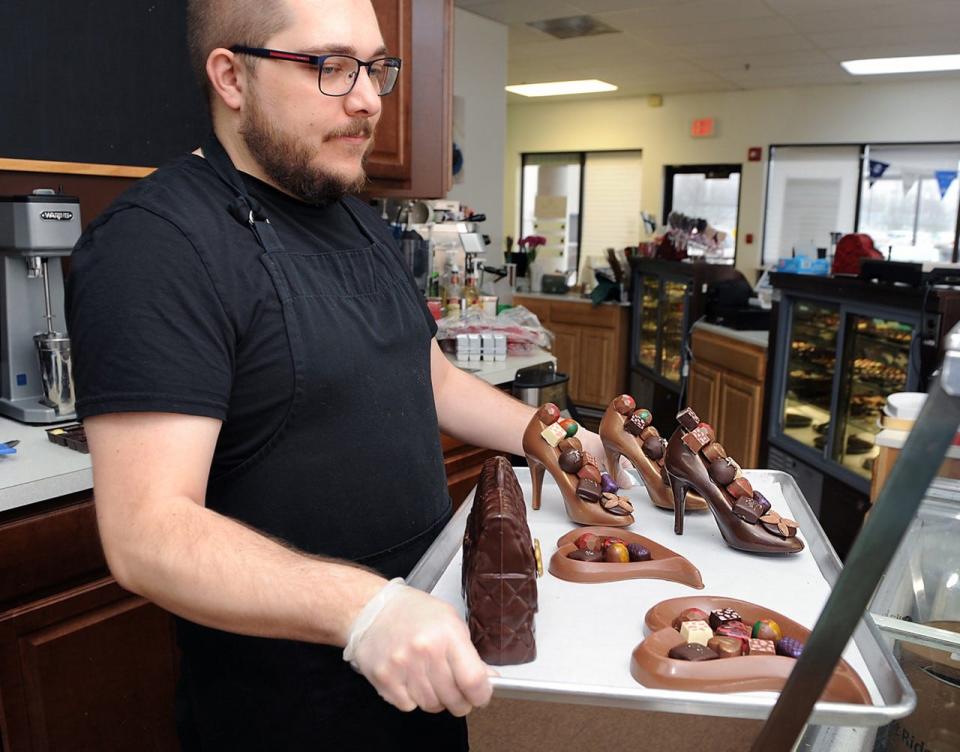 Rick Gemme is a longtime chocolatier at Chocolate Therapy. The business has closed its Framingham retail store but will soon reopen in Wayland.