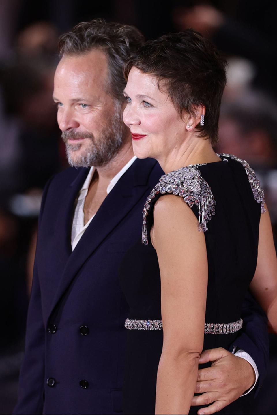 Collaborators: Sarsgaard with his wife and frequent director Maggie Gyllenhaal (Getty Images)
