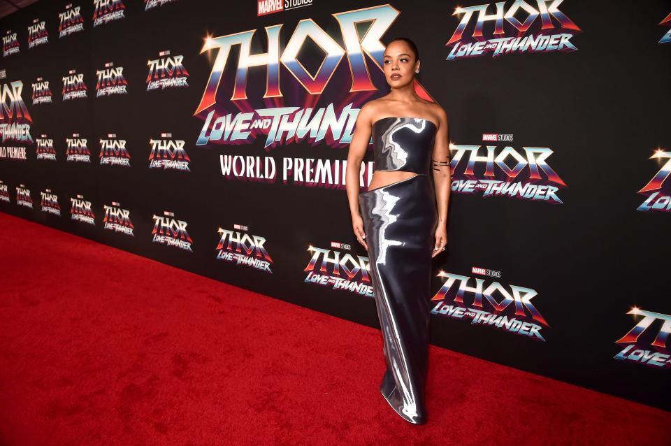 Tessa Thompson at Thor: Love and Thunder premiere