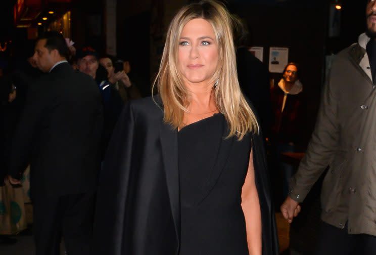 Jennifer Aniston unterlief jetzt eine kleine Modepanne. (Bild: Getty Images)