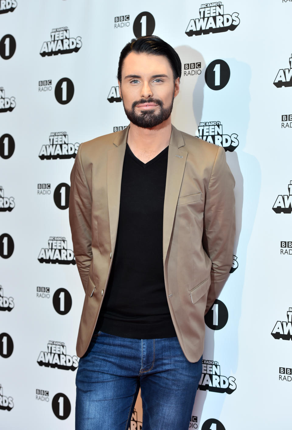 Rylan Clark Neal attending the BBC Radio 1 Teen Awards, held at the SSE Wembley Arena in London. See PA Story SHOWBIZ Teen.