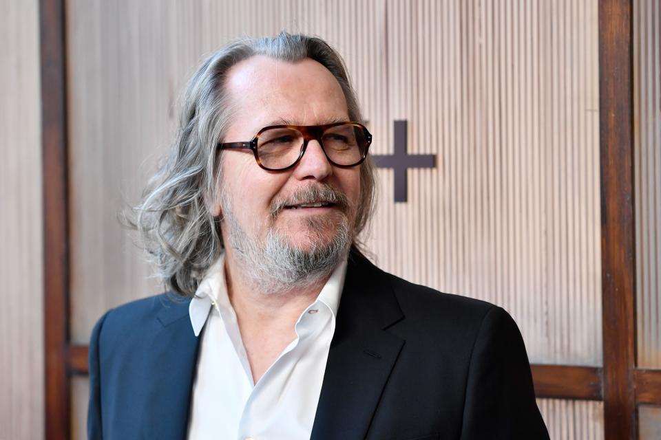 LONDON, ENGLAND - MARCH 30: Gary Oldman attends the “Slow Horses” UK Premiere at Regent Street Cinema on March 30, 2022 in London, England. (Photo by Gareth Cattermole/Getty Images)