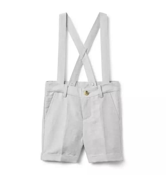 <p><a href="https://go.redirectingat.com?id=74968X1596630&url=https%3A%2F%2Fwww.janieandjack.com%2Fitem%2Fboys-linen-cotton-suspender-short-100048610.html&sref=https%3A%2F%2F" rel="nofollow noopener" target="_blank" data-ylk="slk:Shop Now;elm:context_link;itc:0;sec:content-canvas" class="link ">Shop Now</a></p><p>Linen-Cotton Suspender Short</p><p>janieandjack.com</p><p>$54.00</p>