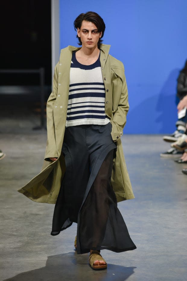 <p>A look by designer Cameron Bourne. Photo: Courtesy of Pratt</p>