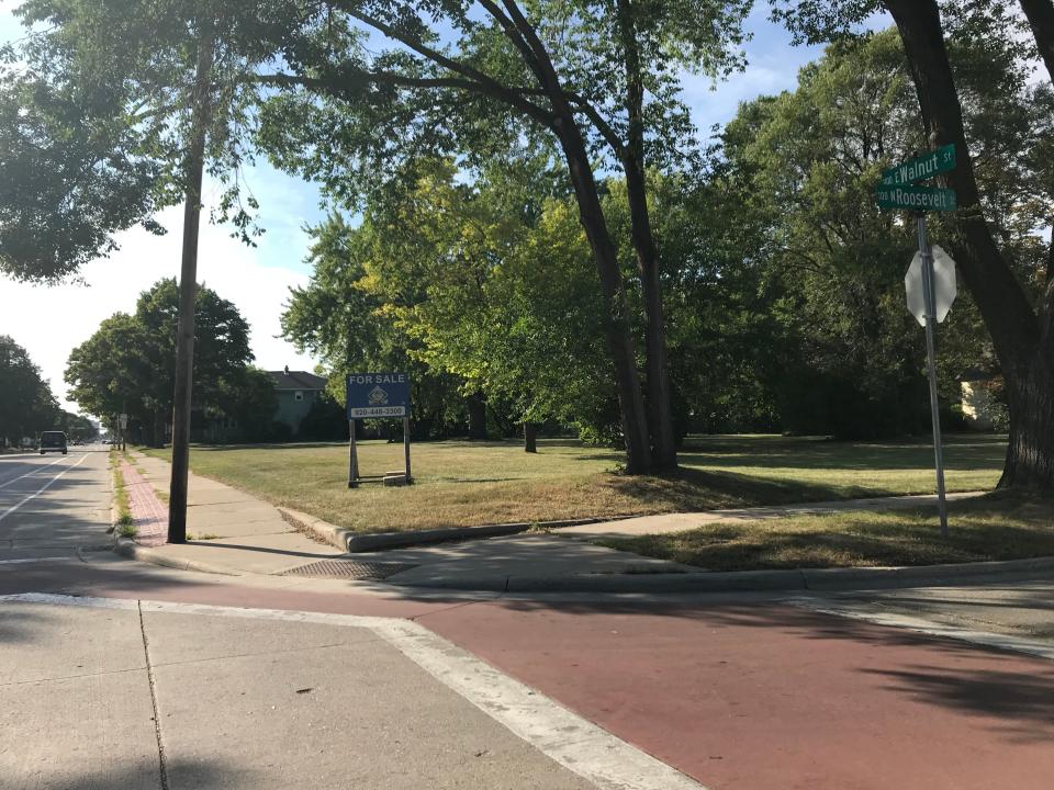 The 1100 block of East Walnut Street in Green Bay