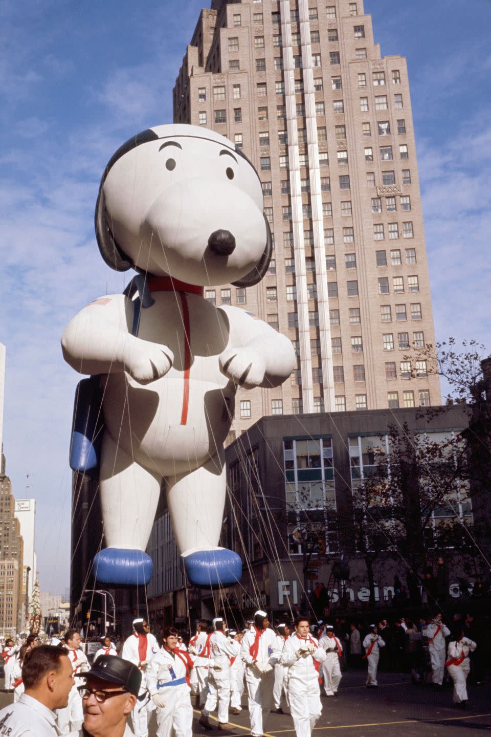 <p>Since the start of the parade, there have been seven versions of Snoopy balloons (the most of any character in the parade's history!), from Astronaut Snoopy to Millennial Snoopy.</p>