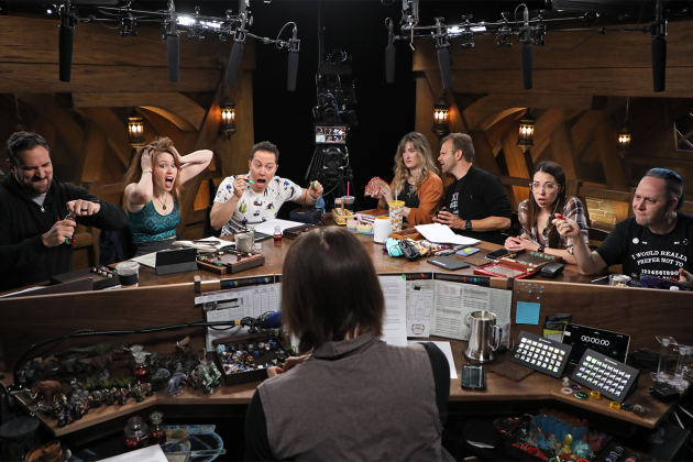 Critical Role in studio - Credit: Chris Lockey