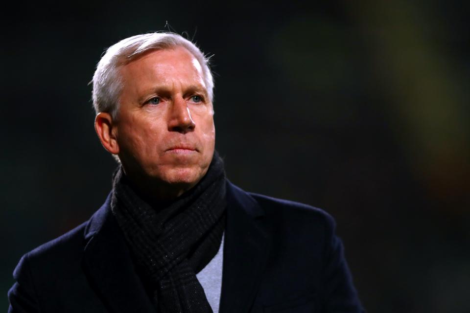 <p>Alan Pardew had been out of work since leaving Dutch club ADO Den Haag in April</p> (Getty Images)