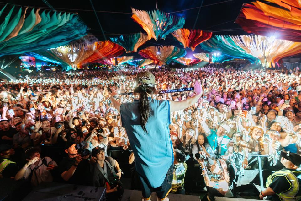 <h1 class="title">Billie Eilish previewed songs off her new album Hit Me Hard and Soft at Coachella 2024</h1><cite class="credit">Courtesy of Do LaB // Jamal Eid</cite>