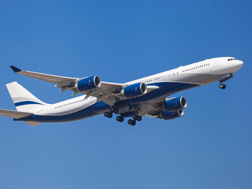 Hi Fly Malta Airbus A340-500.