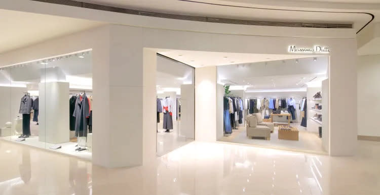 Massimo Dutti 台北101形象店。品牌提供