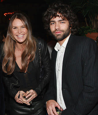 Elle Macpherson and Adrian Grenier at the New York City premiere of The Weinstein Company's I'm Not There