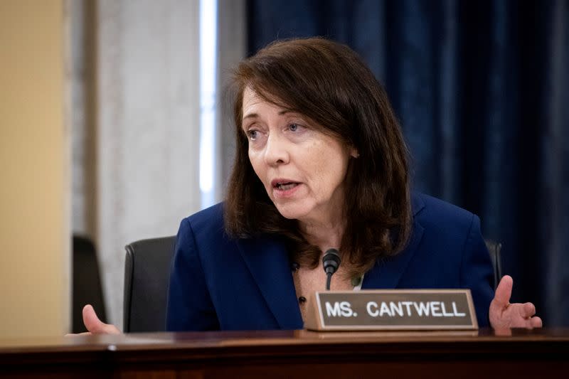 FILE PHOTO: U.S. Senate Small Business Committee hearing on coronavirus relief aid and "Implementation of title I of the CARES Act.", in Washington