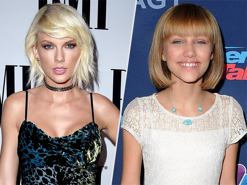 Surprise Taylor Swift Sends Americas Got Talent Winner And Lookalike Grace Vanderwaal A 5376